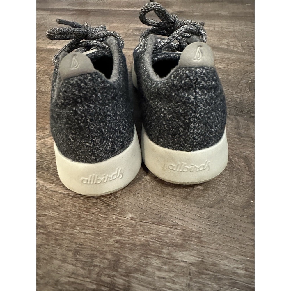 Allbirds Womens WR Wool Runners Gray Wool Casual Shoes Sneakers Lace Up Size 8 - Picture 3 of 5
